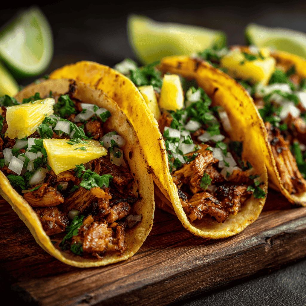 A vibrant street food dish